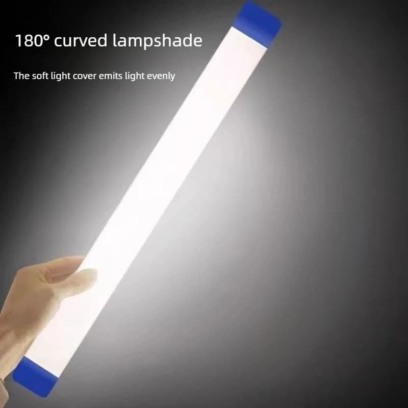 Преносима LED тръбна лампа с USB зареждане и кука
