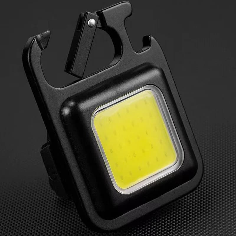 Мини COB LED ключодържател работно осветление, презареждащо се чрез Type-C