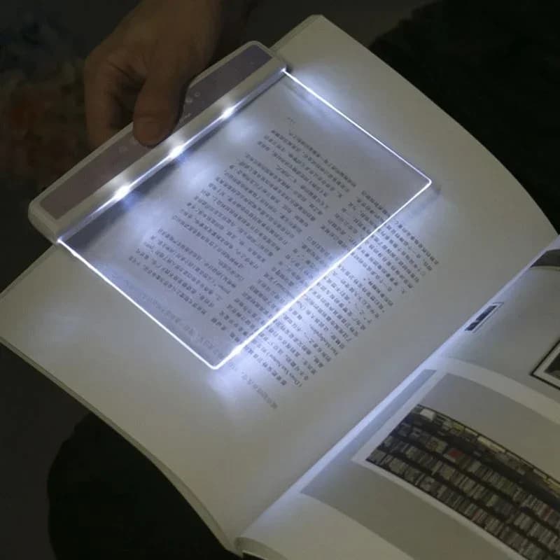 Преносима LED лампа за книги с батерии и грижа за очите
